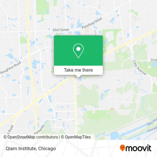 Qiam Institute map