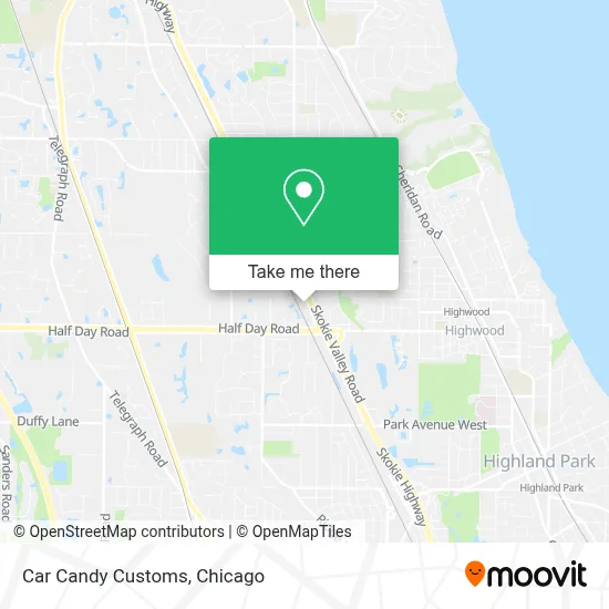 Car Candy Customs map
