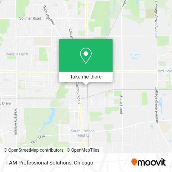 I AM Professional Solutions map