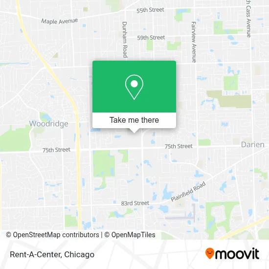 Rent-A-Center map