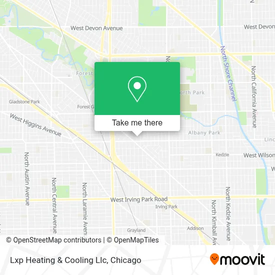 Lxp Heating & Cooling Llc map