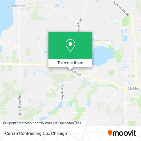 Curran Contracting Co. map