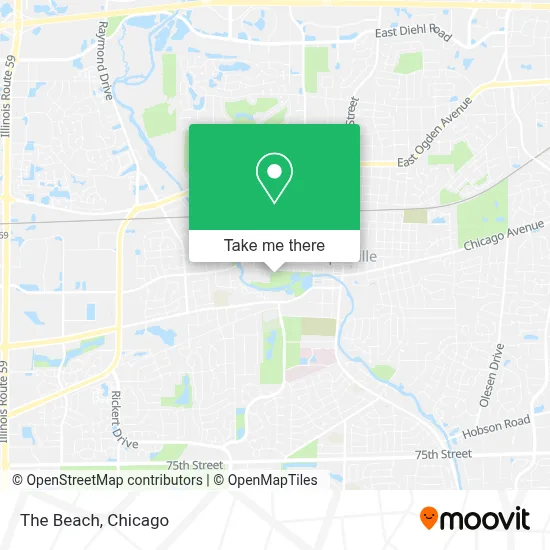 The Beach map