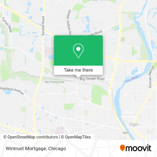 Wintrust Mortgage map