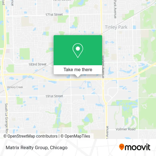 Matrix Realty Group map