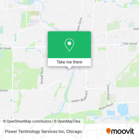 Power Technology Services Inc map