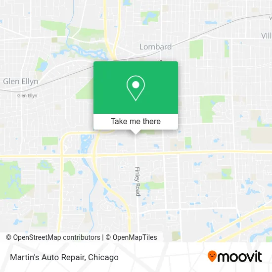 Martin's Auto Repair map