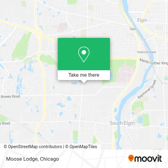 Moose Lodge map
