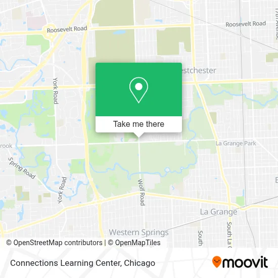 Connections Learning Center map