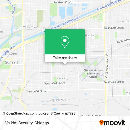 My Net Security map