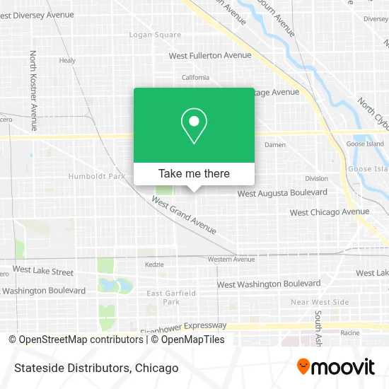 Stateside Distributors map