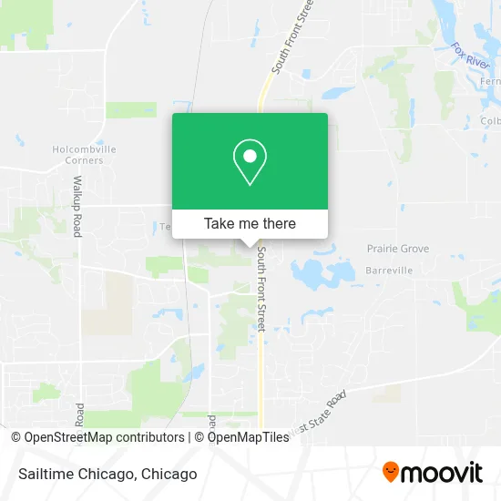 Sailtime Chicago map