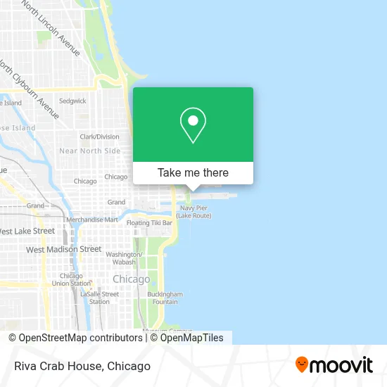Riva Crab House map