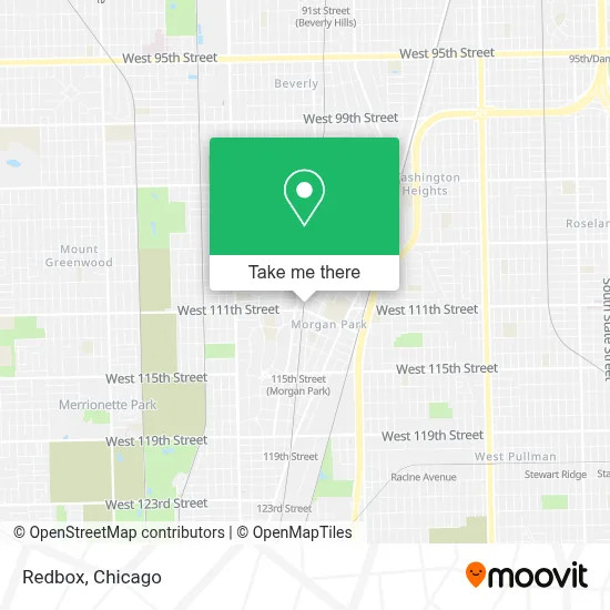 Redbox map