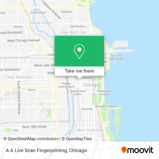 A A Live Scan Fingerprinting map