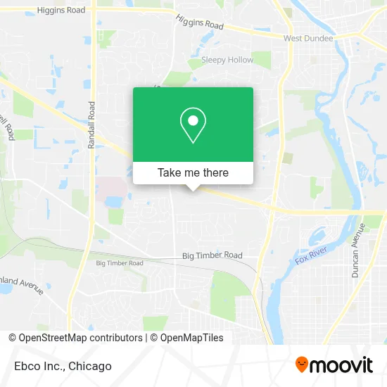 Ebco Inc. map
