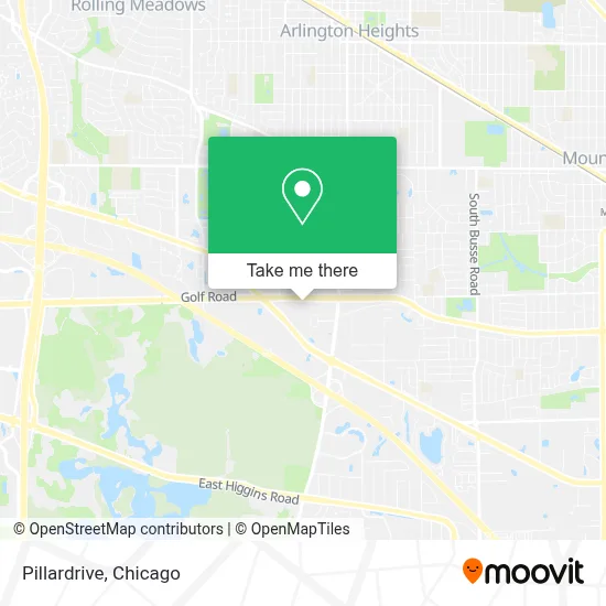 Pillardrive map