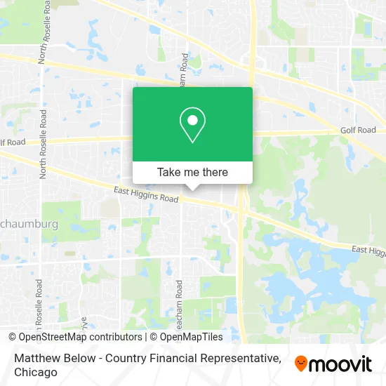 Matthew Below - Country Financial Representative map