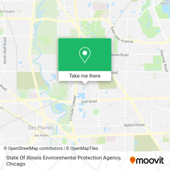 State Of Illinois Environmental Protection Agency map