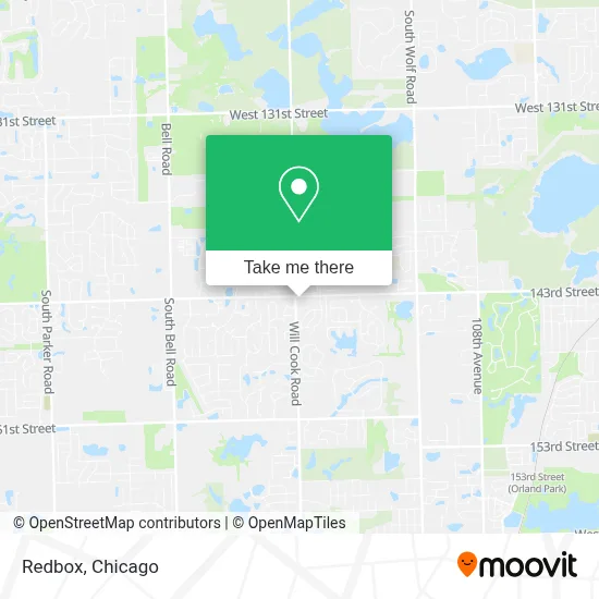 Redbox map