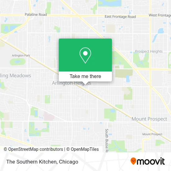 The Southern Kitchen map