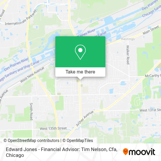Edward Jones - Financial Advisor: Tim Nelson, Cfa map