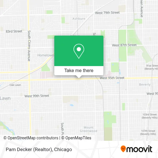 Pam Decker (Realtor) map