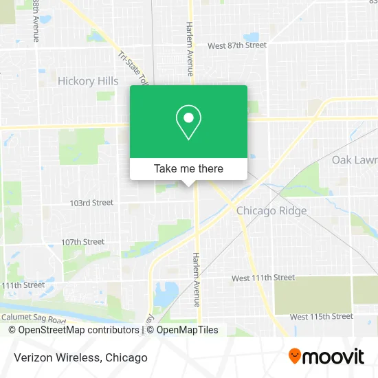 Verizon Wireless map
