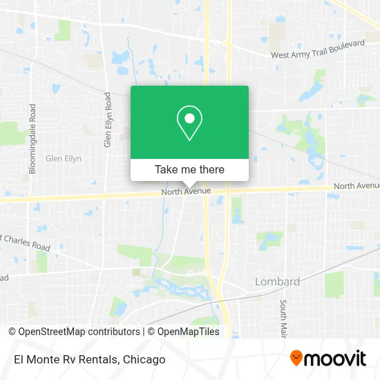 El Monte Rv Rentals map
