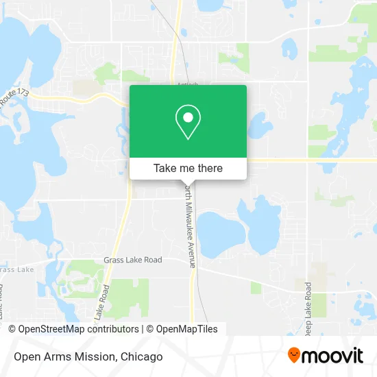 Open Arms Mission map