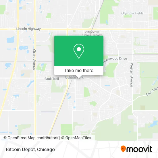 Bitcoin Depot map
