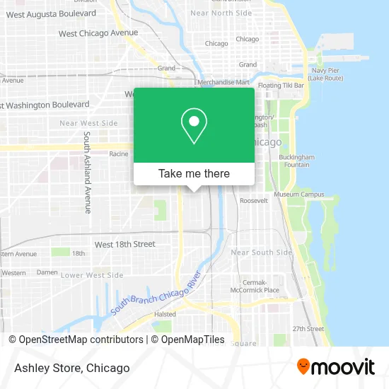 Ashley Store map