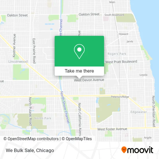 We Bulk Sale map