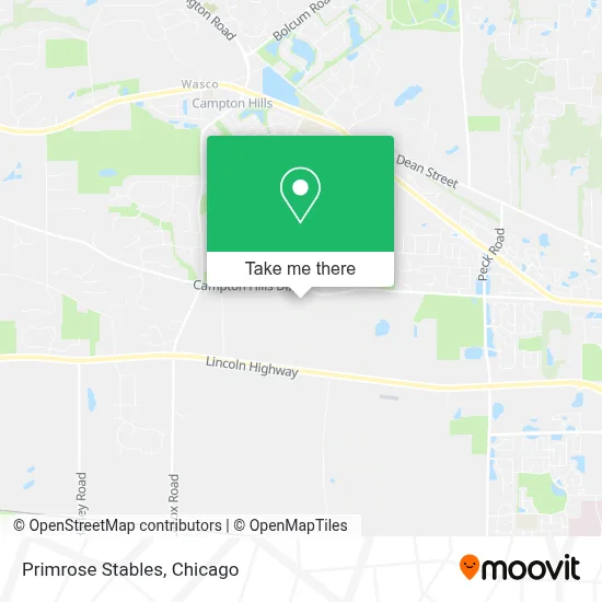 Primrose Stables map