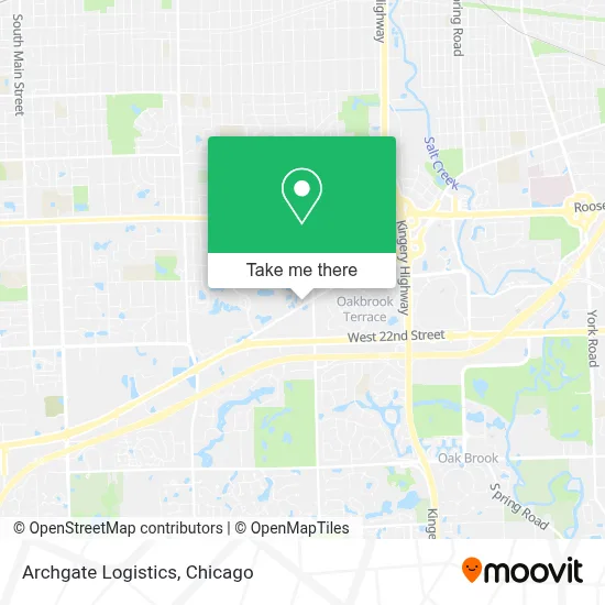 Archgate Logistics map