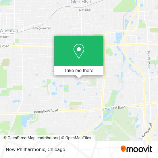 New Philharmonic map