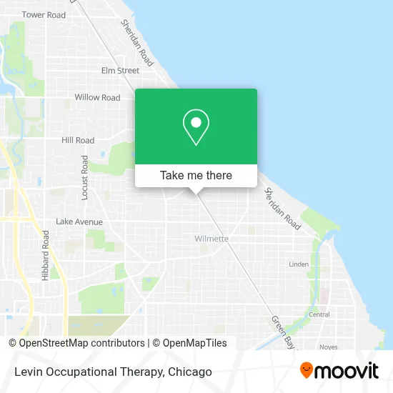 Levin Occupational Therapy map