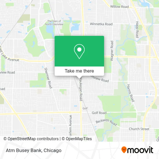 Atm Busey Bank map