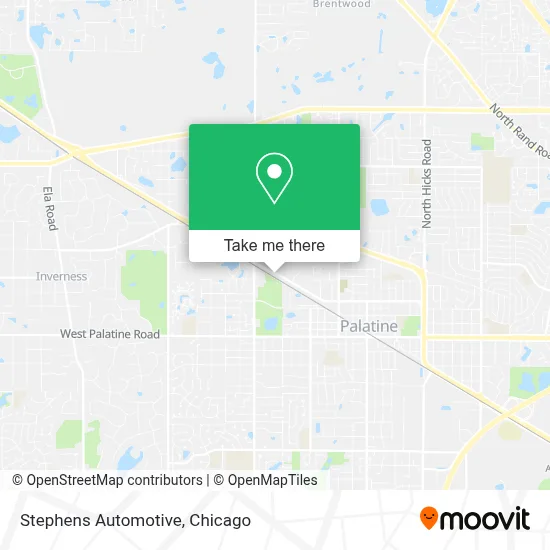 Stephens Automotive map