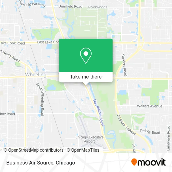 Business Air Source map