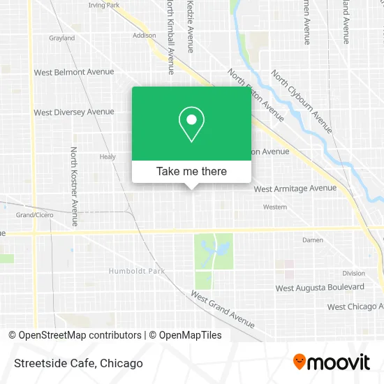 Streetside Cafe map
