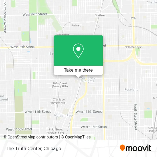 The Truth Center map