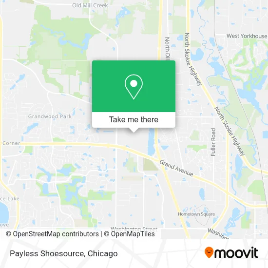 Payless Shoesource map