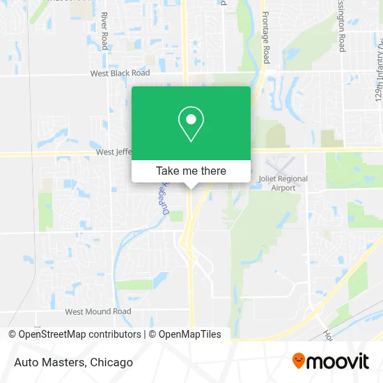 Auto Masters map