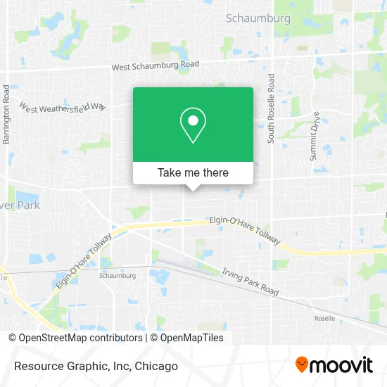 Resource Graphic, Inc map