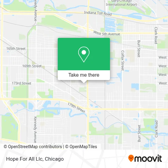 Hope For All Llc map