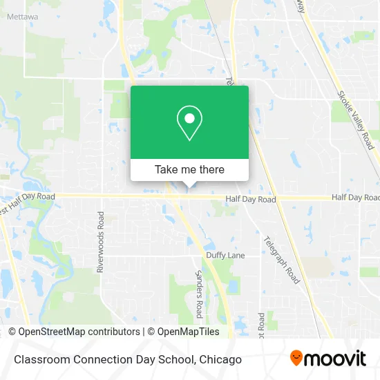 Classroom Connection Day School map