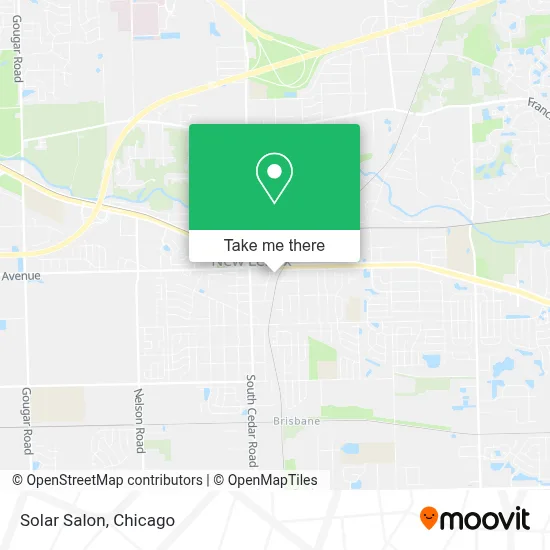 Solar Salon map