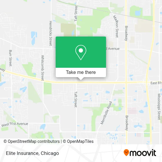 Elite Insurance map