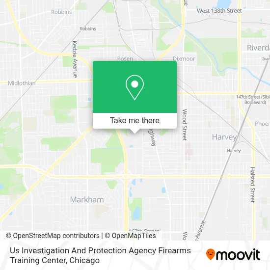 Us Investigation And Protection Agency Firearms Training Center map